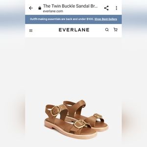Everlane - The Twin Buckle Sandal